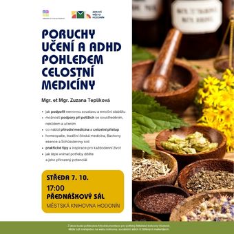 Poruchy učení a ADHD pohledem celostní medicíny – Dny zdraví